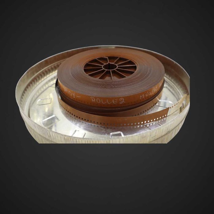 Taśma filmowa puszka z oryginalną etykietą  Gevaert, b5/063063