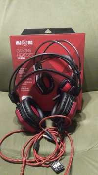 Słuchawki Mad Dog GH001 gamingowe