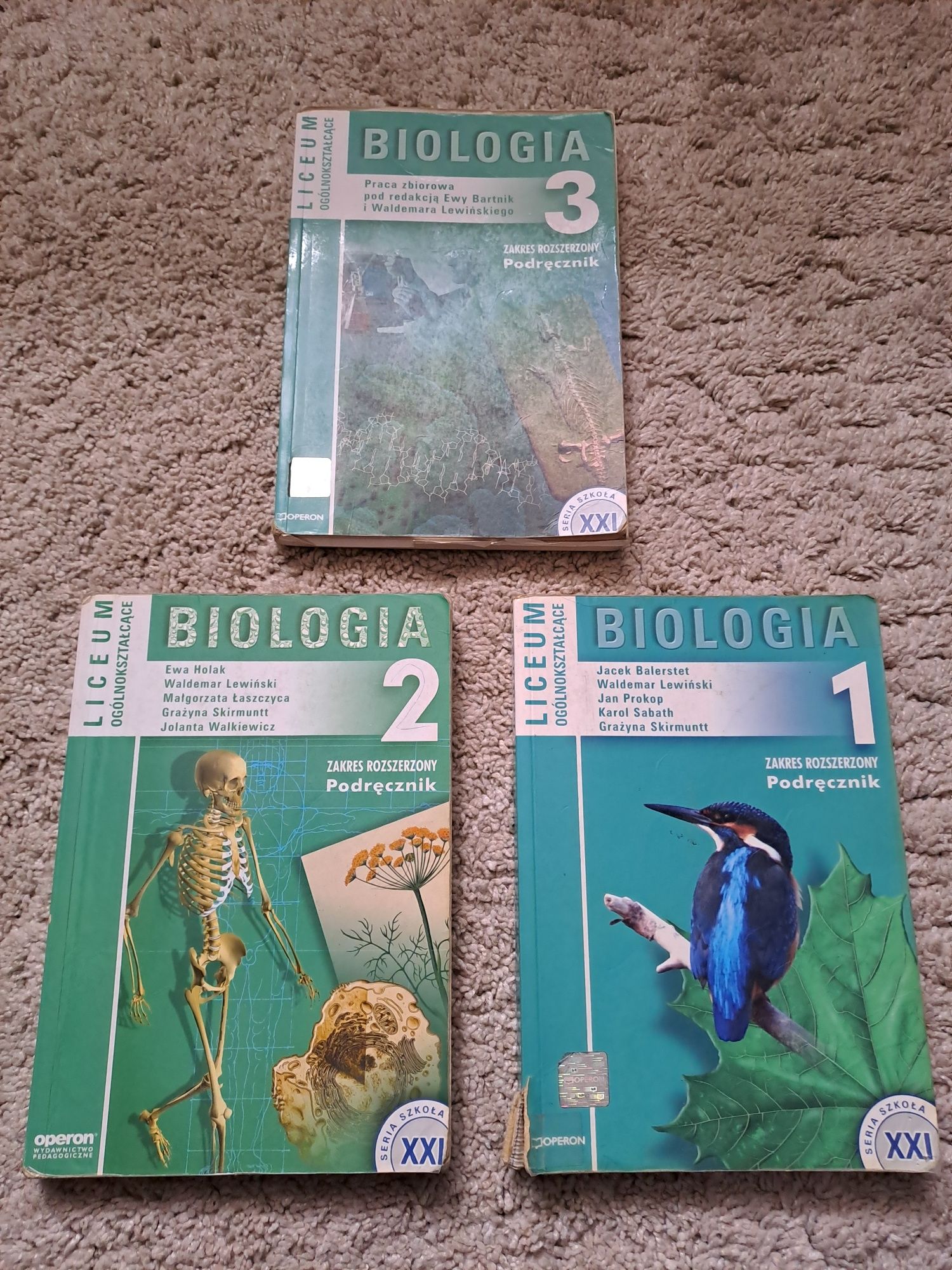 Biologia Liceum 1, 2, 3 Operon podręcznik zakres rozszerzony