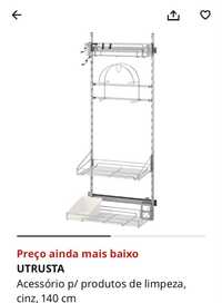 Sistema arrumacao metal Ikea