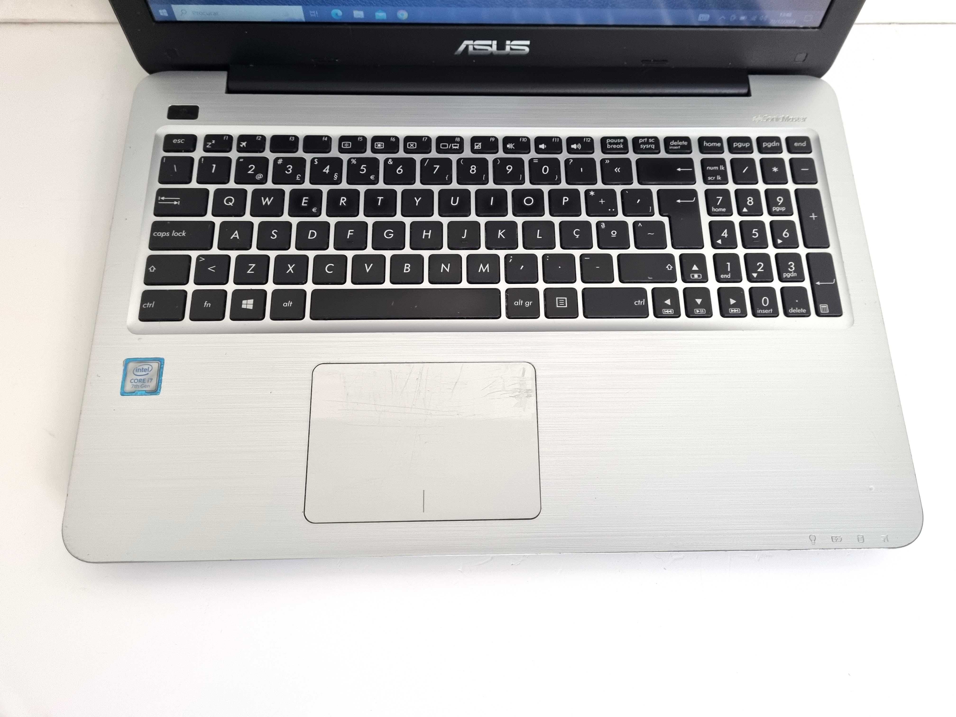 Portátil Asus k556u | i7-7500U | Ram 8GB | SSD 240 GB