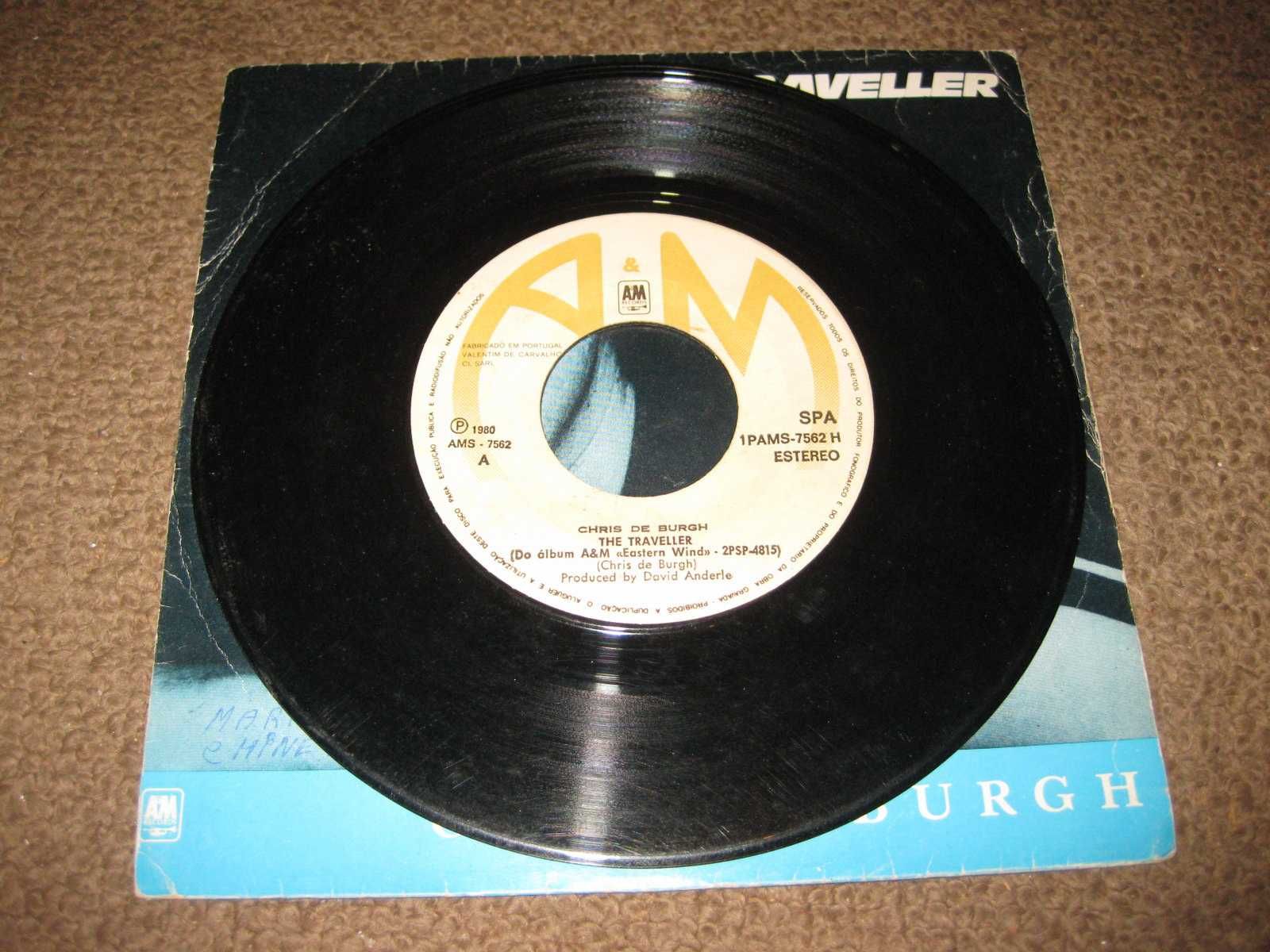 Vinil Single 45 rpm do Chris De Burgh "The Traveller"