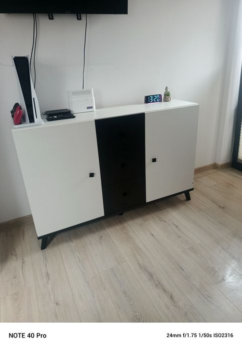 Meble zestaw biale rezerwacja