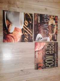 Obraz kuchenny jadalniany kawiarniany Cafe Moch Coffe Espresso 50x50cm