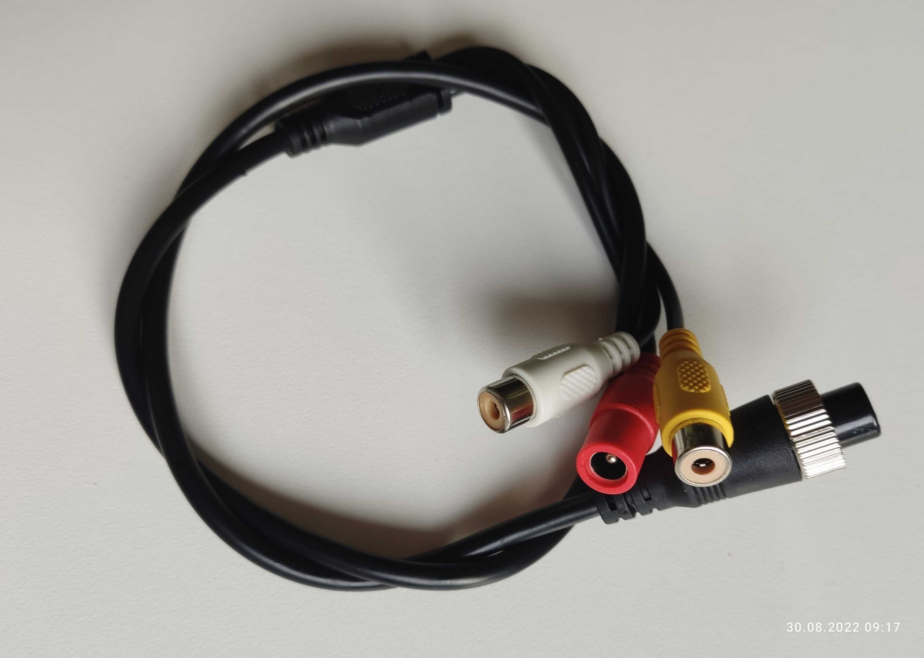 PRZEJŚCIÓWKA Adapter Redukcja 4-PIN ŻEŃSKA / RCA rabat -70%, NOWA !!!