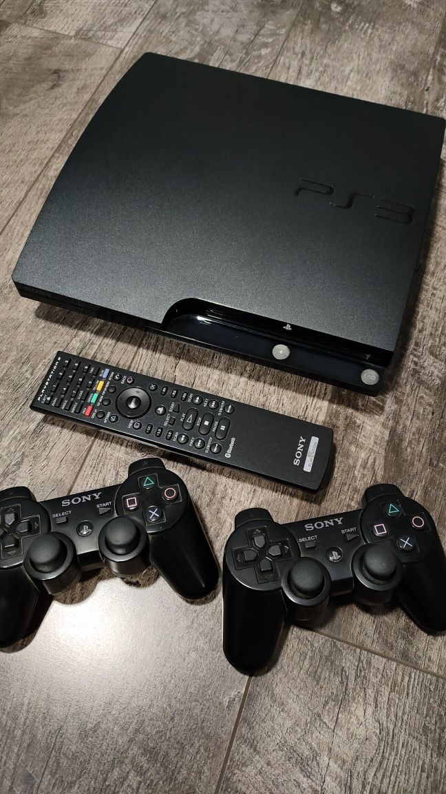 Konsola Play Station 3! 9 gier, 2 pady ORYGINALNE ps3