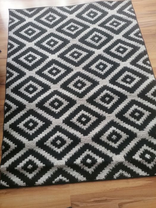 Dywan Acapulco czarno - biały y