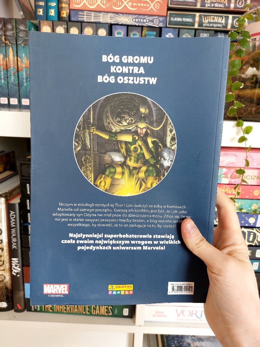 Komiks "Thor kontra Loki" Marvel