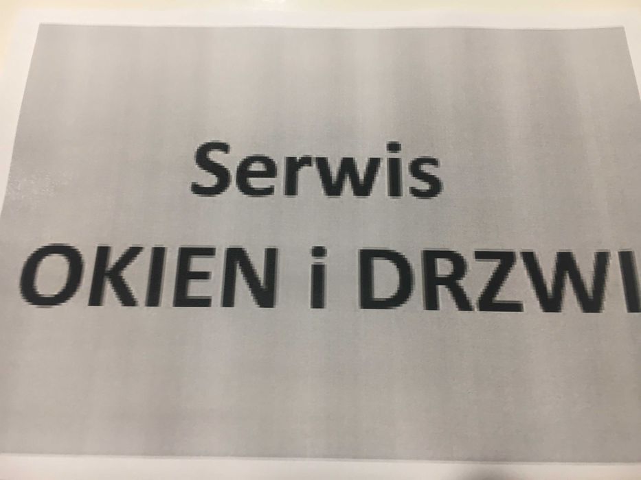 Serwis Naprawa -Regulacja Okien i Drzwi  pcv/alu/drew Poznań i Okolice