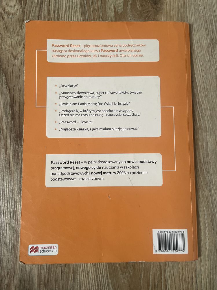 Password Reset A2+/B1
