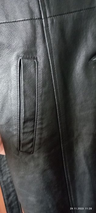 Кожаный плащ Jamie Page