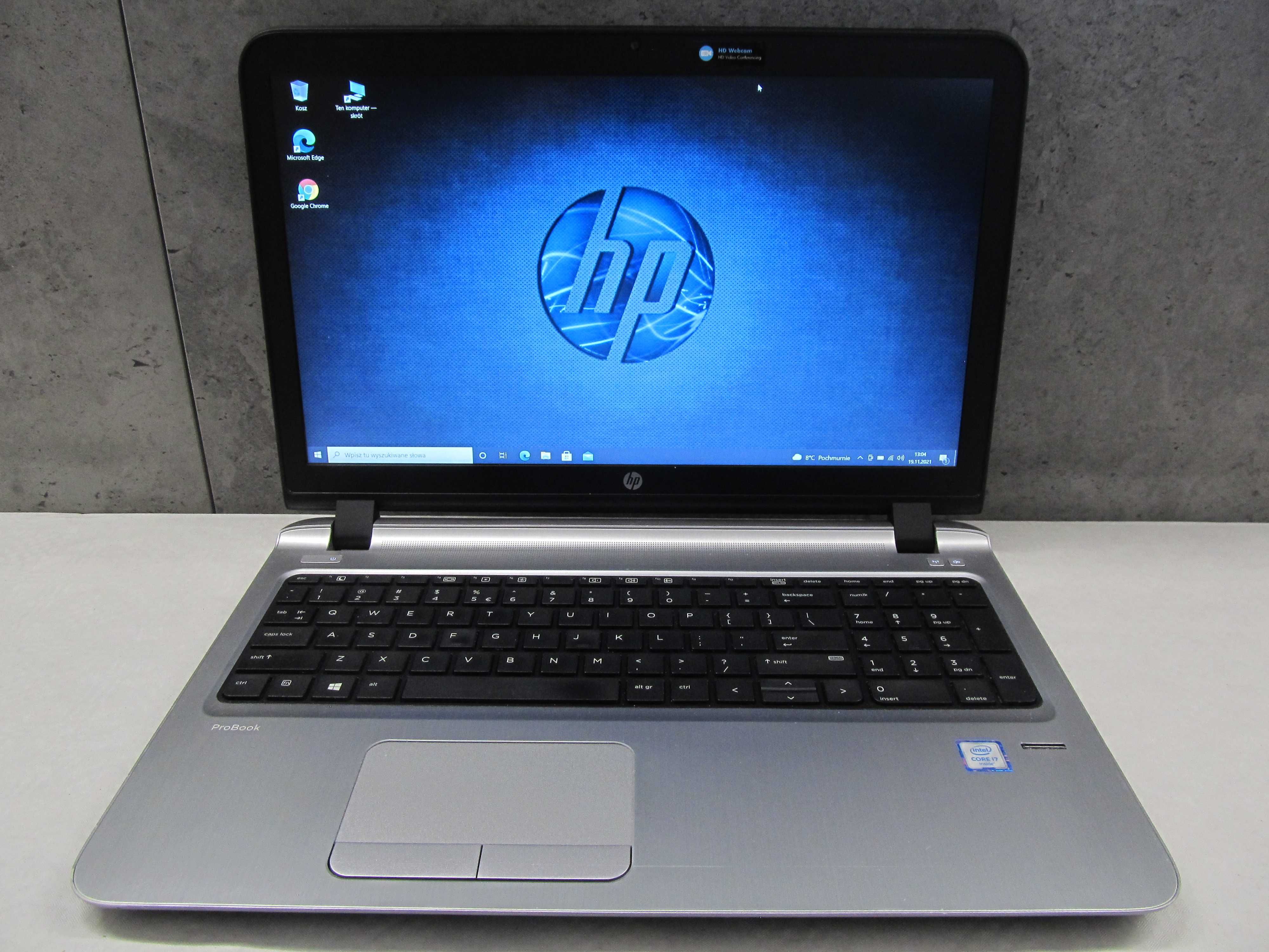 PROMOCJA Laptop HP ProBook 450 G3 i7 6500U 8GB dysk SSD 256GB  Full HD