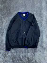 Nike Pullover Vneck Nylon 90’s Size:M вітровка,куртка