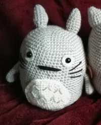 Totoro na szydełku, zabawka, maskotka, rękodzieło, handmade