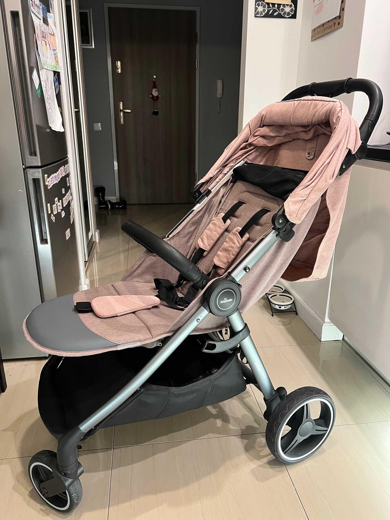 Wózek spacerówka Design Wave 108 PINK