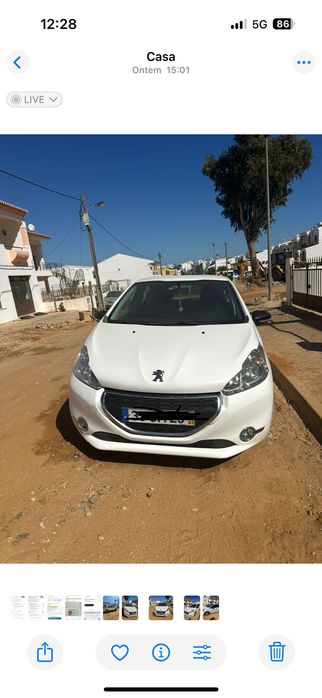 Peogeot  208 ano 2014