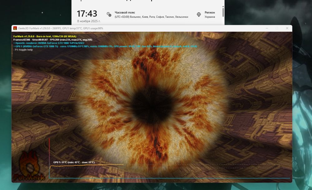 GTX 1080Ti 11GB | i5-10400F | 16GB DDR4 | 256GB SSD | 650W Ігровий ПК