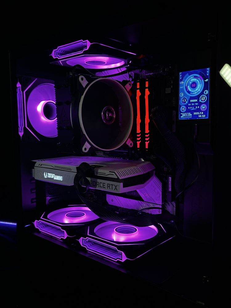 Konputer Gamingowy Ryzen z monitorem IPS / Ryzen 5 5600x / Rtx 3060 Ti