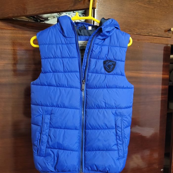 Жилетка синя осіння зріст 134