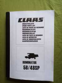 katalog claas dominator 58/48