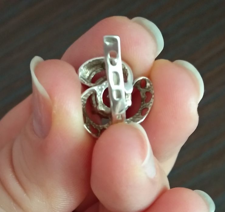 Серьги серебро 925 пробы