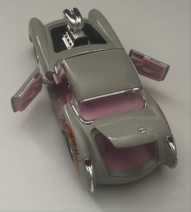 JADA Auto 1957 Chevrolet Corvette Looney Tunes Królik Bugs 1:24