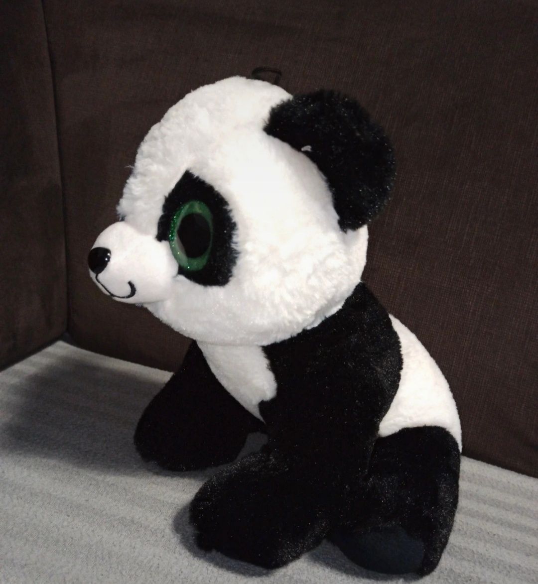 Maskotka Panda -- duża --Zielone oczka--