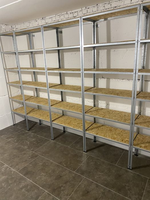 Стелаж в підвал  металевий Гараж балкон кладова СТО комора полиці