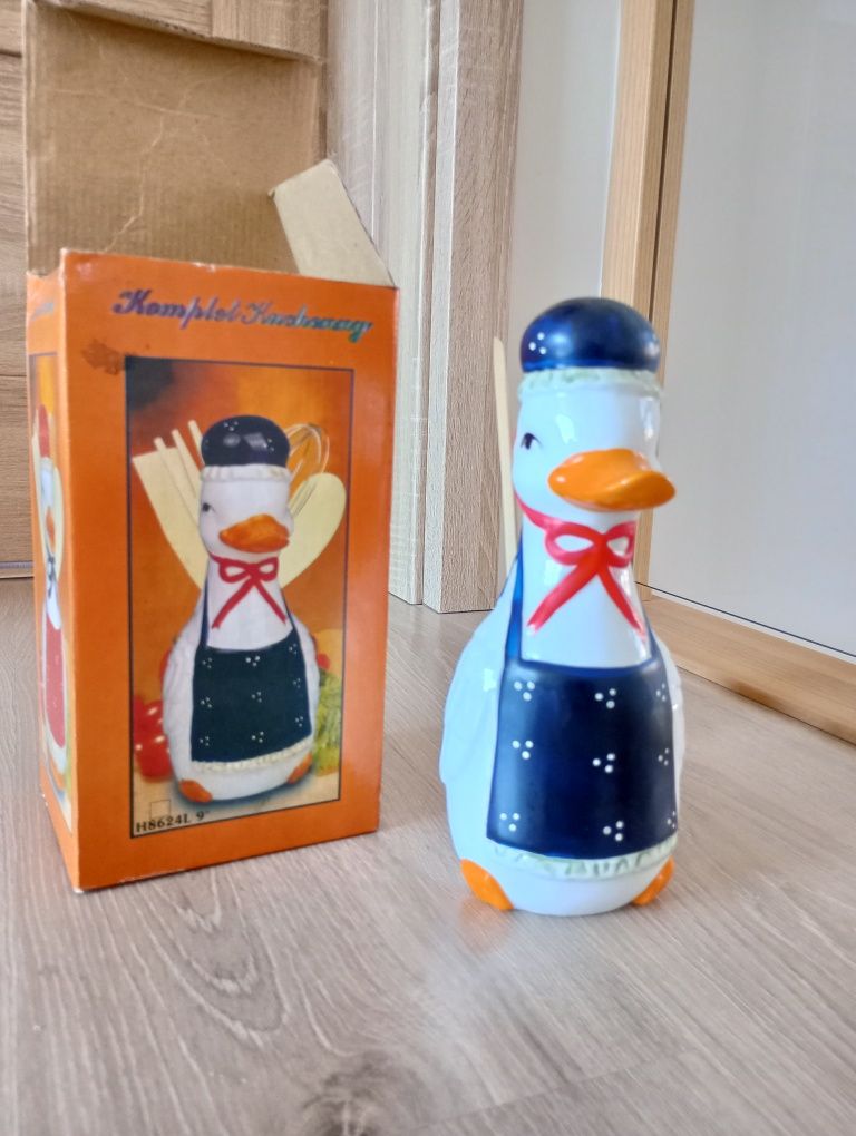 Kuchenny przybornik porcelanowy unikat