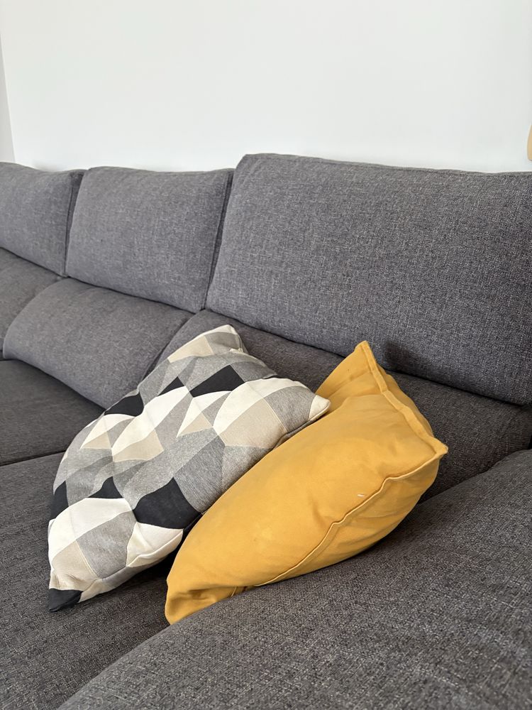 Sofá chaise long 3 lugares