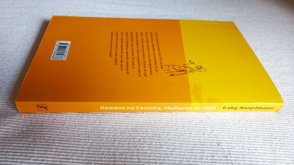 Livro "Homens na cozinha, mulheres no sofá"