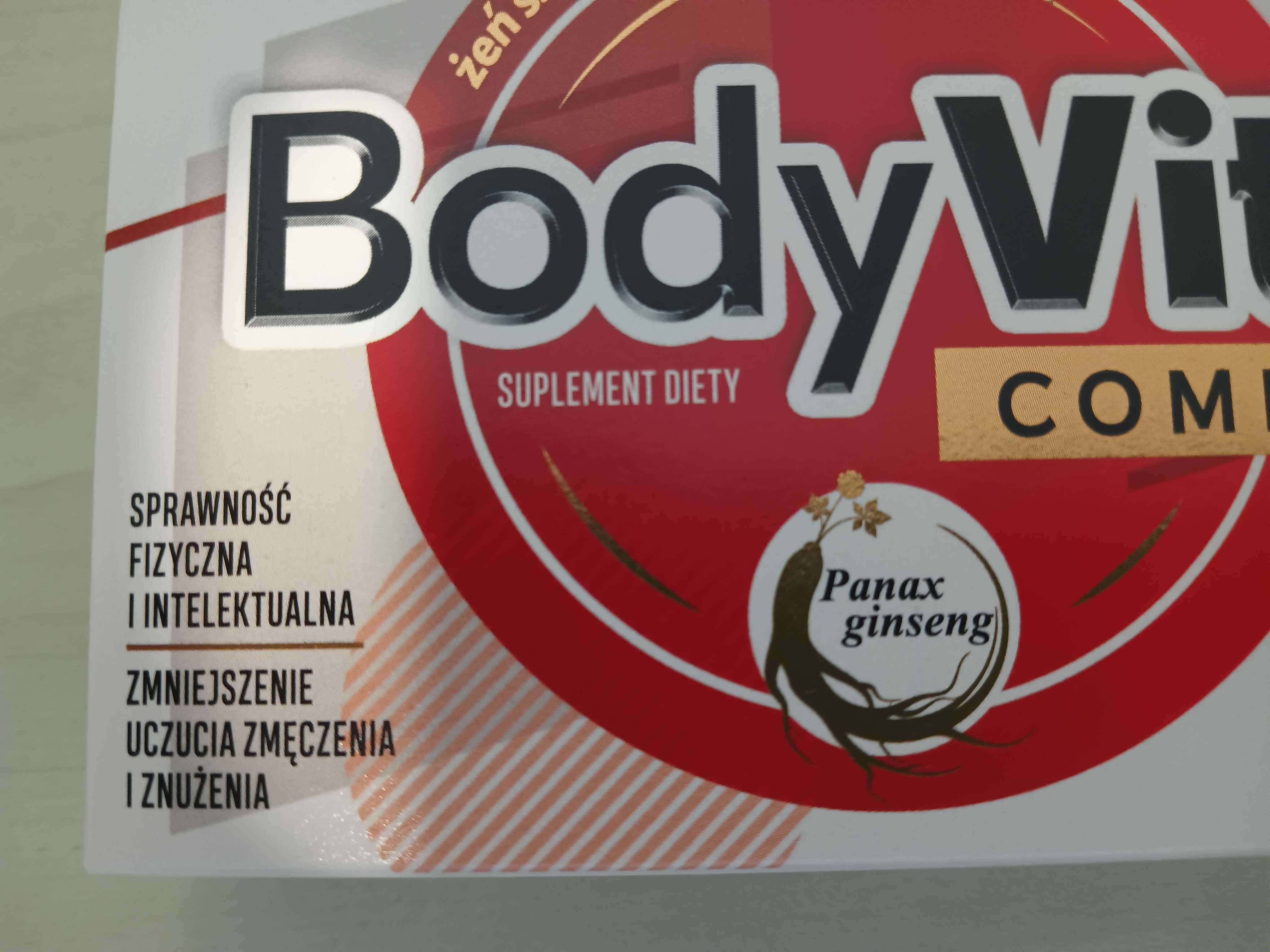 Body Vita Complex witaminy minerały i żeń-szeń zestaw 2x 30 tabletek