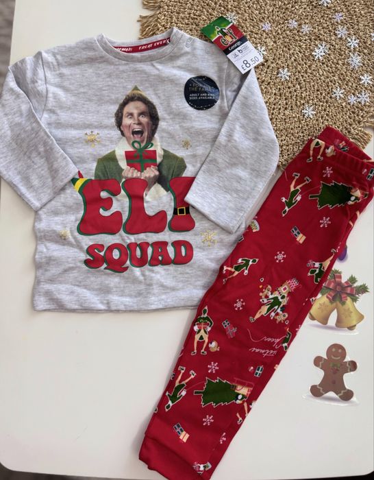 Новорічна піжама George 12-18 18-24 80 86 92