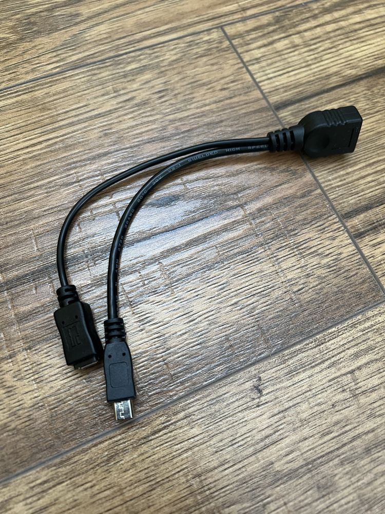 Kabel Y Adapter OTG HOST Micro USB