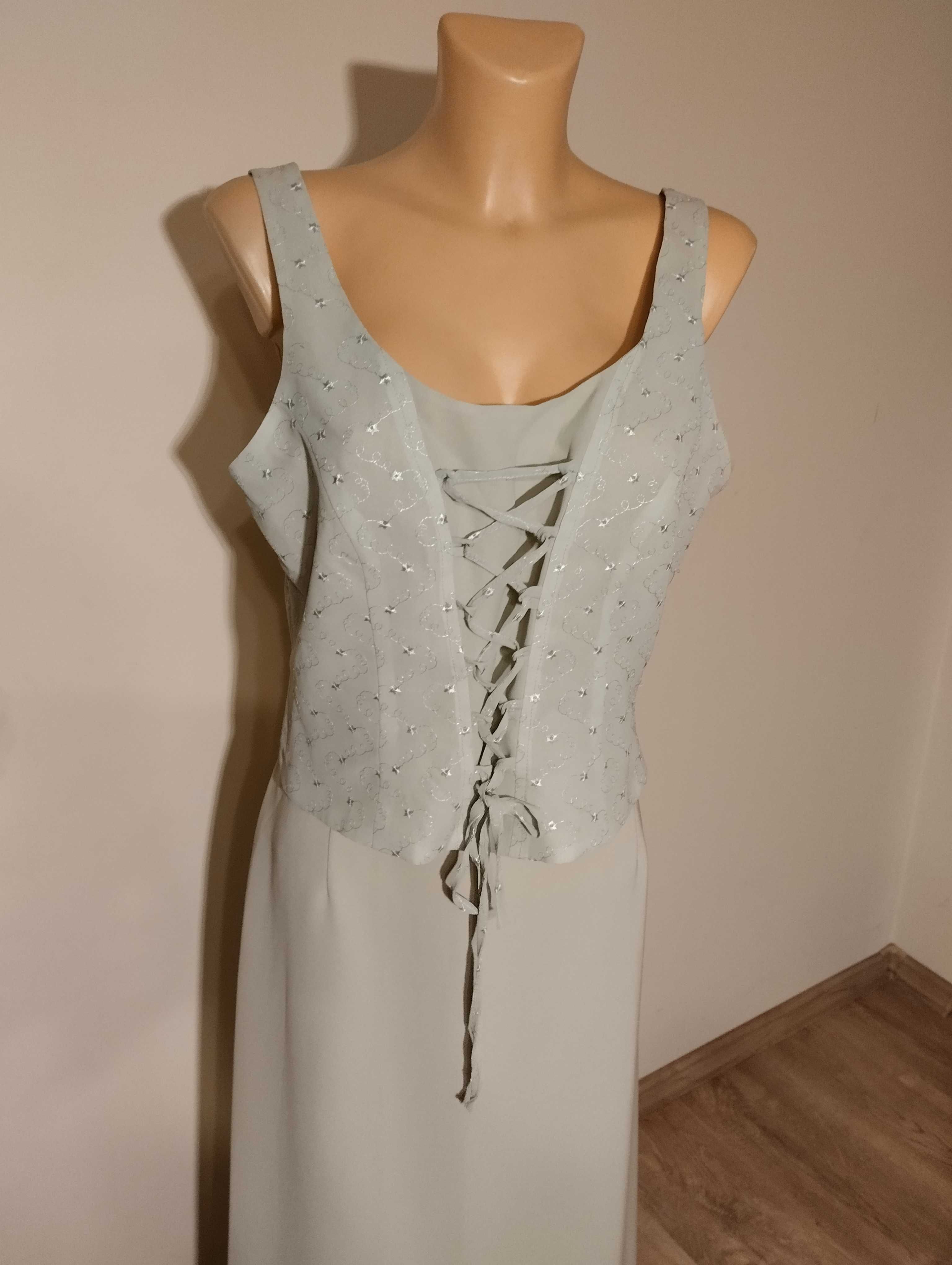 Spódnica maxi + gorset rozm. 42