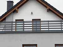 Alu Balustrada malowana proszkowo balustrady barierka balkon balkony