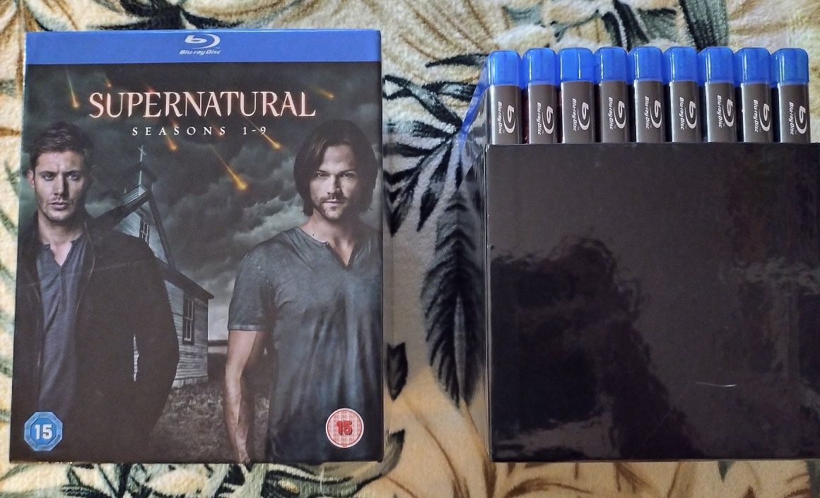 Supernatural blu-ray sezony 1-9