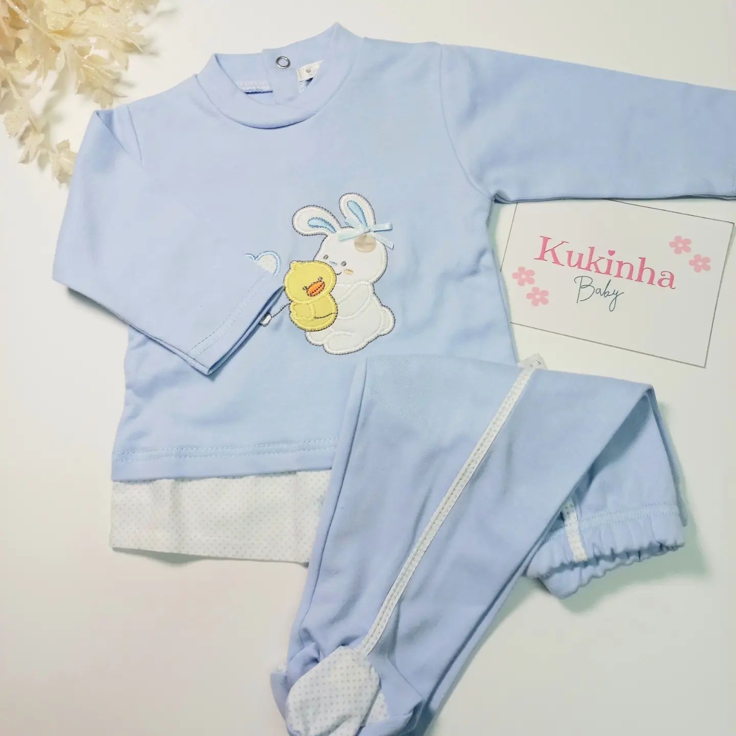 Conjunto para bebé primavera/verão