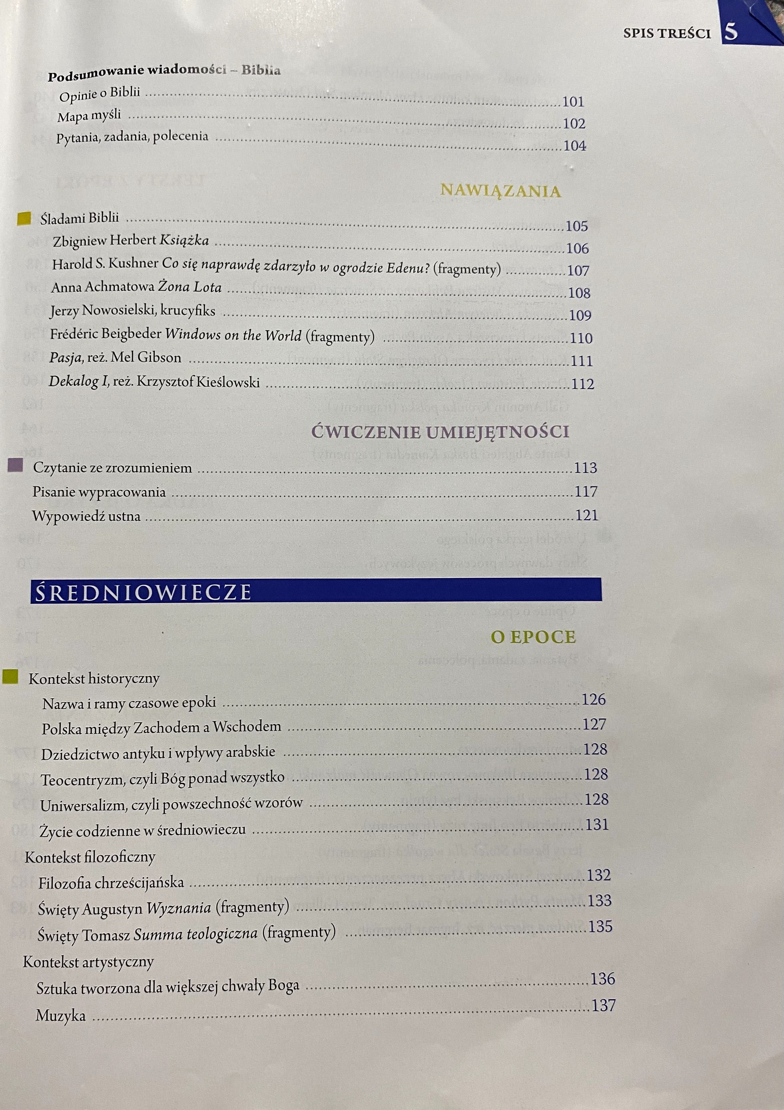 Ponad słowami klasa 1 część 1, 2016