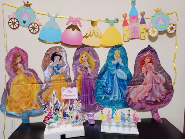 Kit de festa em casa - princesas Disney (vários)