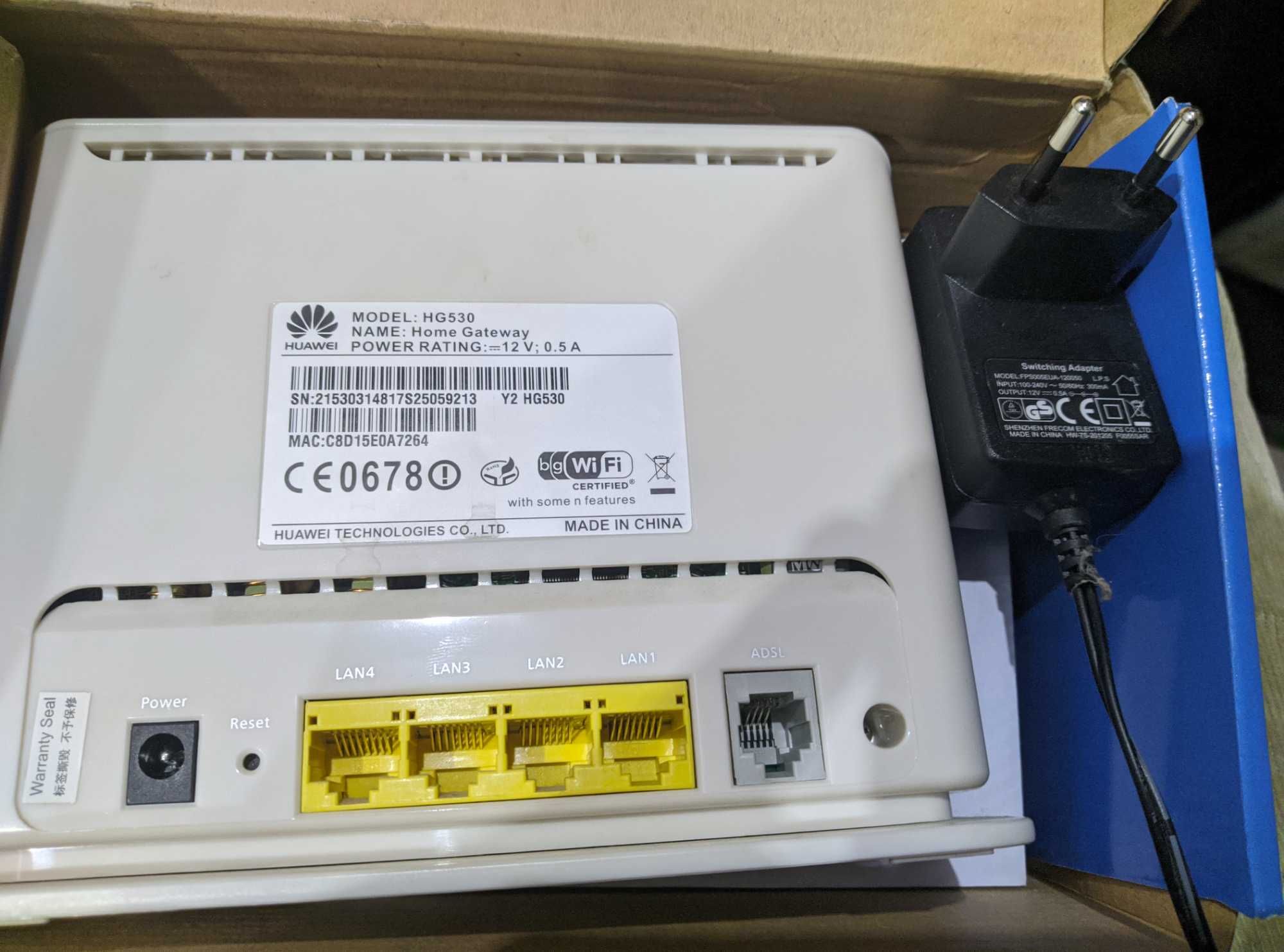 Модем ADSL Huawei HG530