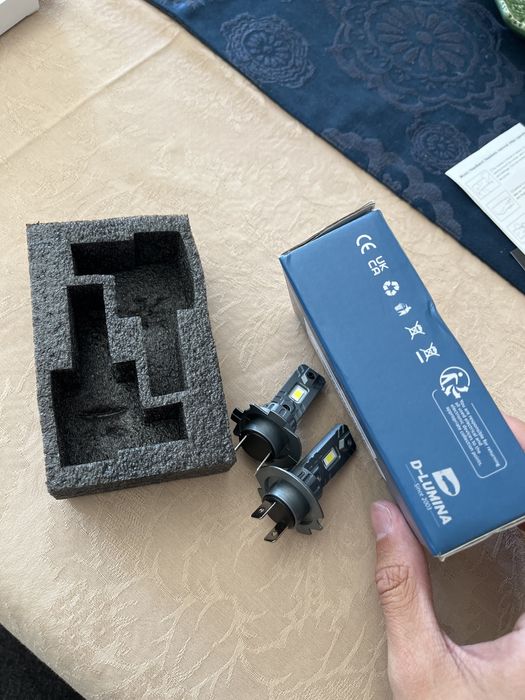 D-Lumina H7 Led canabus Bulb 100W 16000LM, 6500K Cold