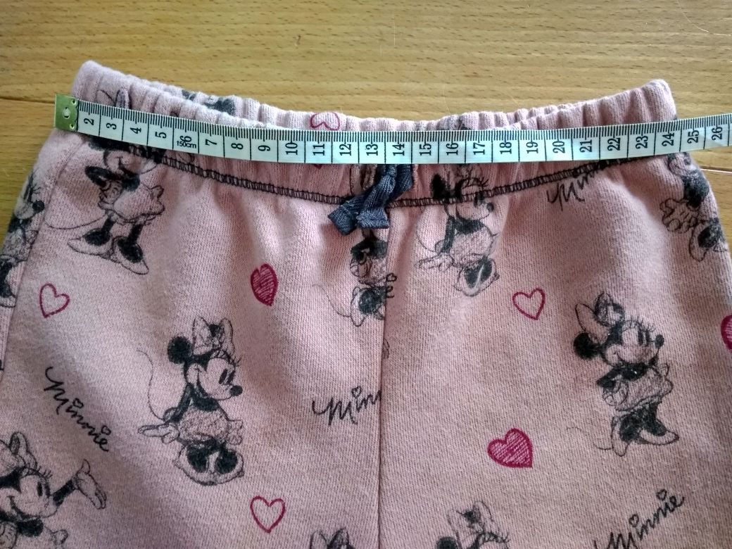 Zara Spodnie dresowe z Minnie roz. 104