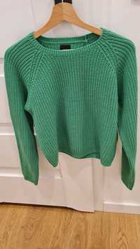Sweterk damski zielony