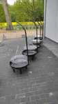Grill ogrodowy nowy spawany na ognisko