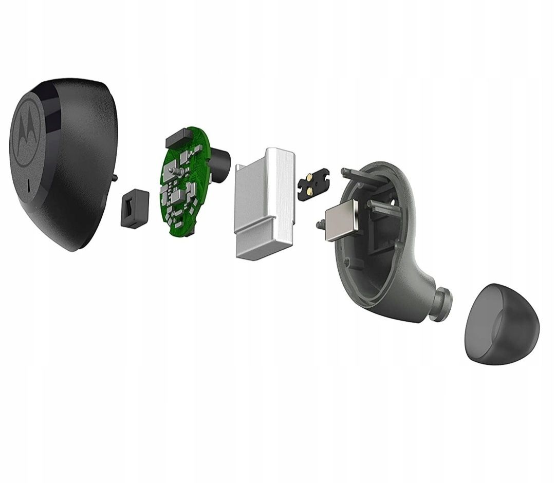 Słuchawki Bluetooth Bezprzewodowe Motorola Verve Buds SH052 czarne