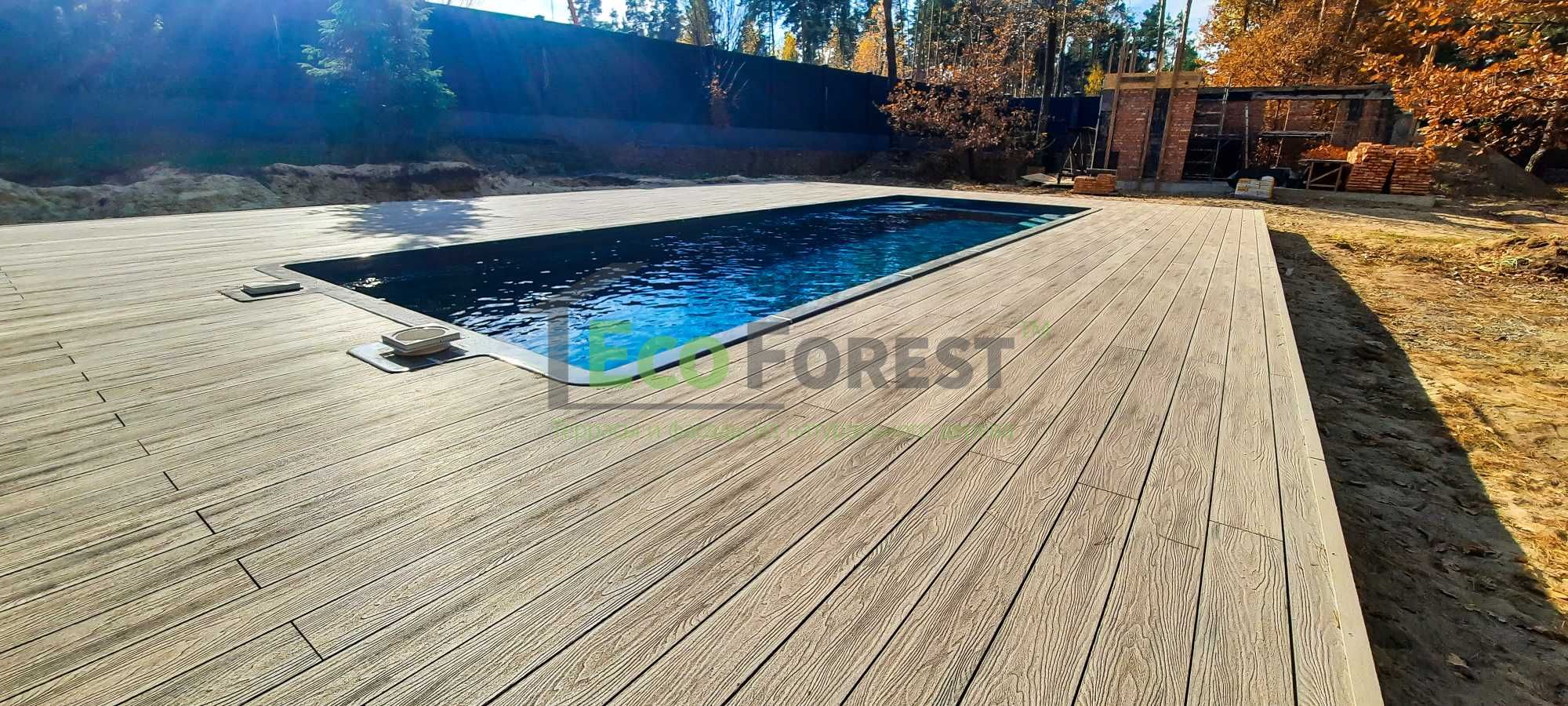 Пластикова композитна дошка ДПК Porch Multi Effect 3D