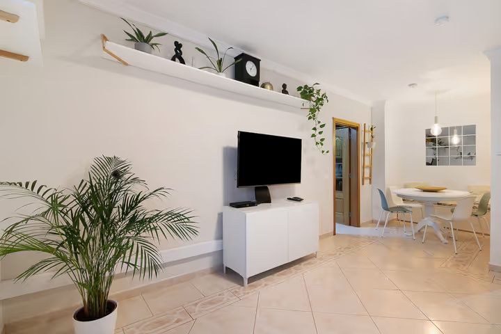 Móvel de sala branco