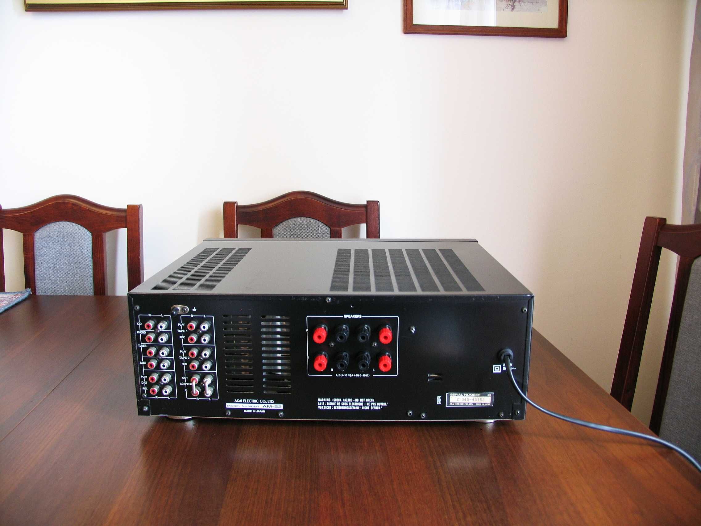 AKAI AM-52 / Wzmacniacz Phono MM+MC  '' Vintage ''