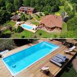 Rezydencja z basenem | Podlasie, jacuzzi, sauna, willa wynajem, 16 os.